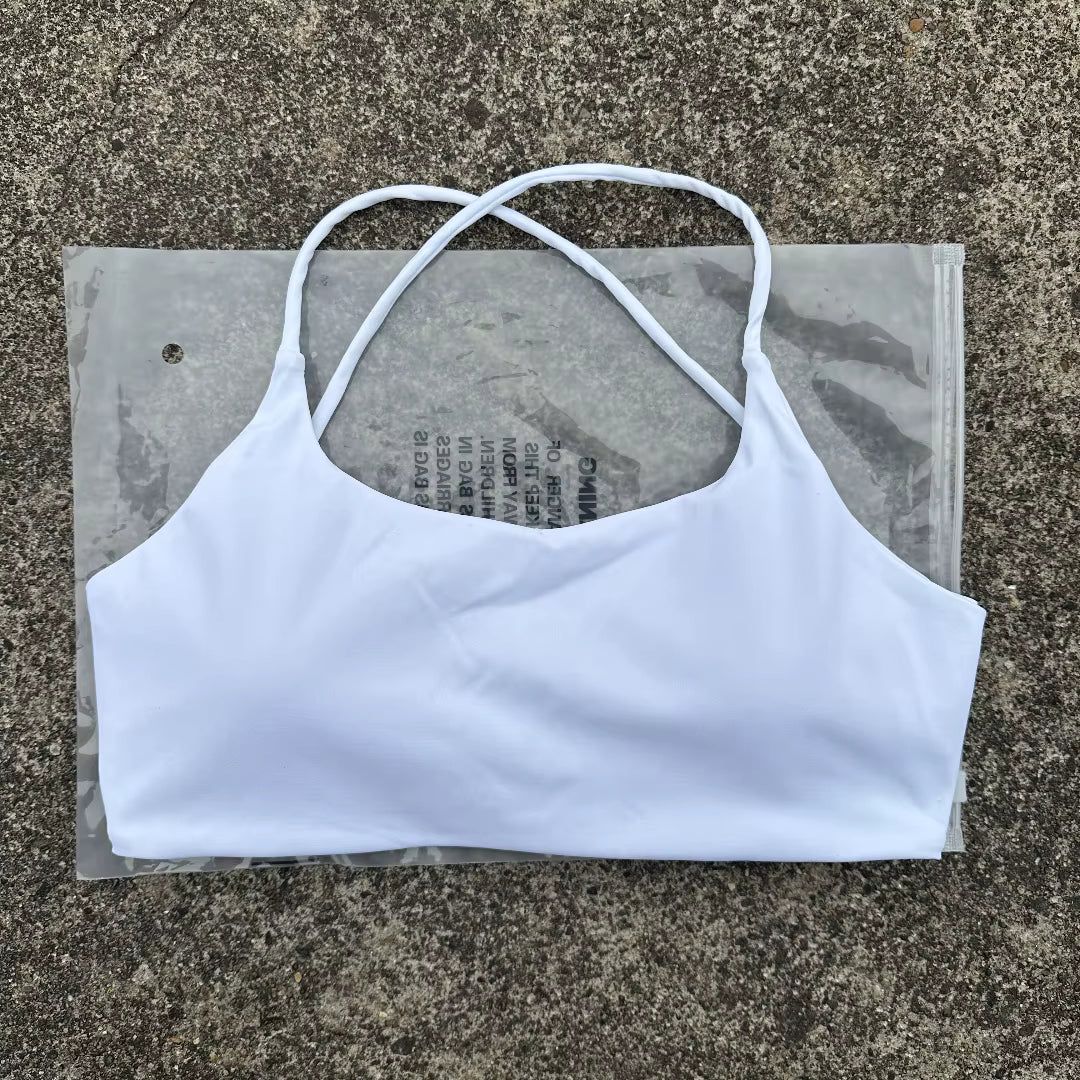 Training Women Fitness Bra Cross Back Yoga Underwear