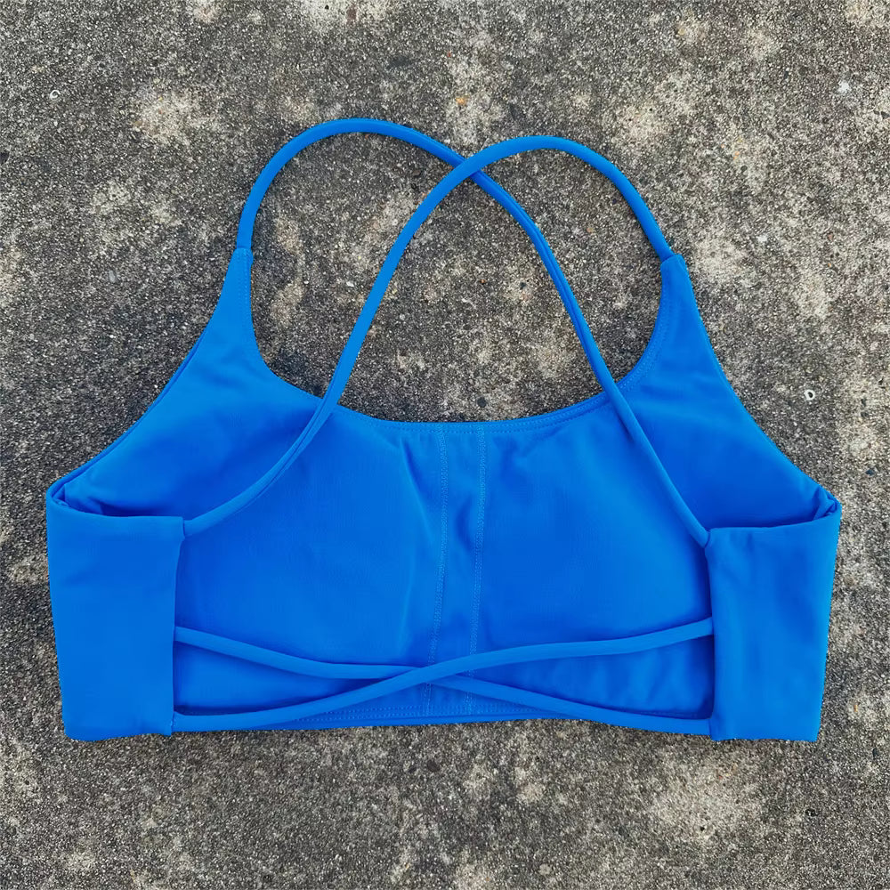 Training Women Fitness Bra Cross Back Yoga Underwear
