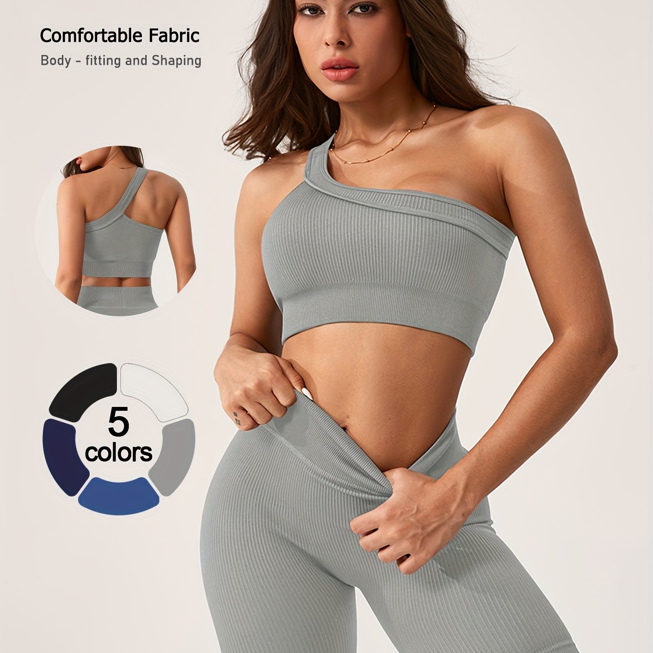 Yoga Top And Pants Running Stretch