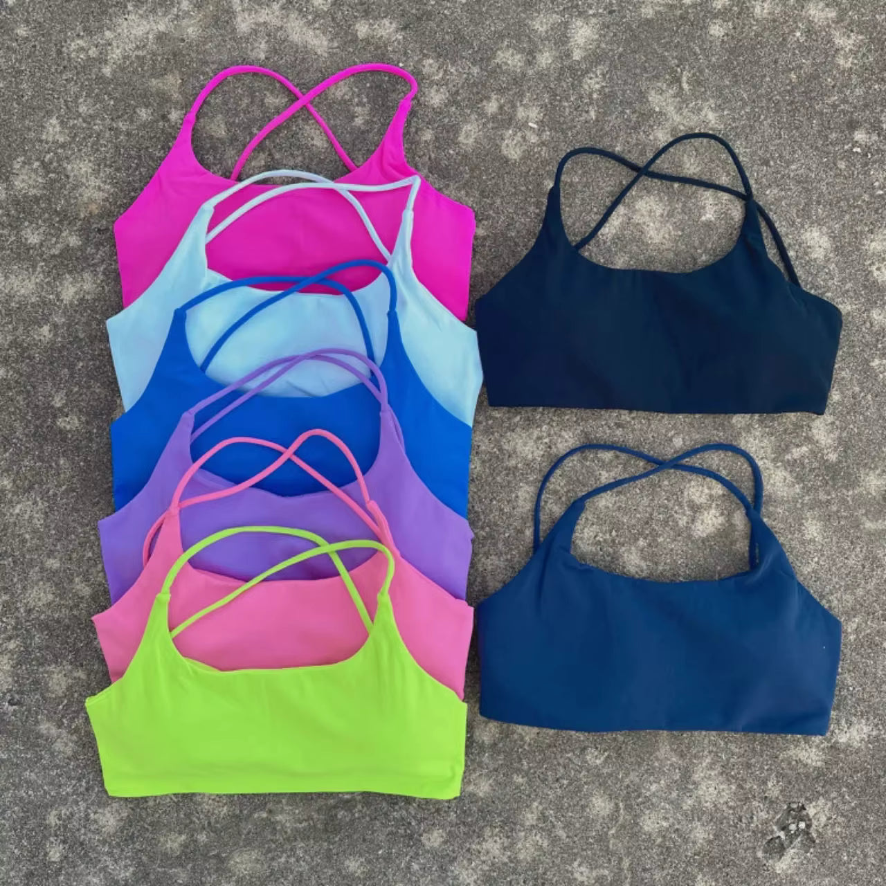 Training Women Fitness Bra Cross Back Yoga Underwear