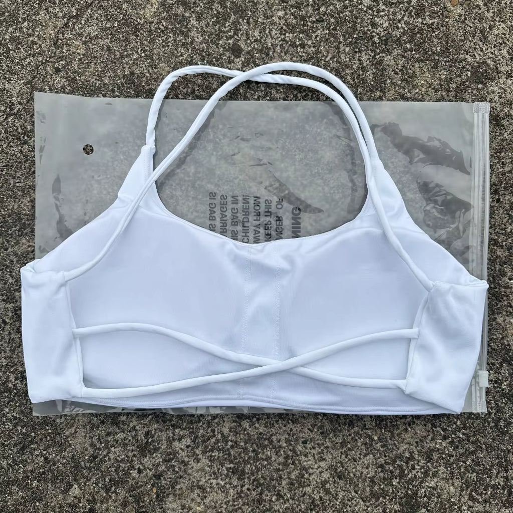 Training Women Fitness Bra Cross Back Yoga Underwear
